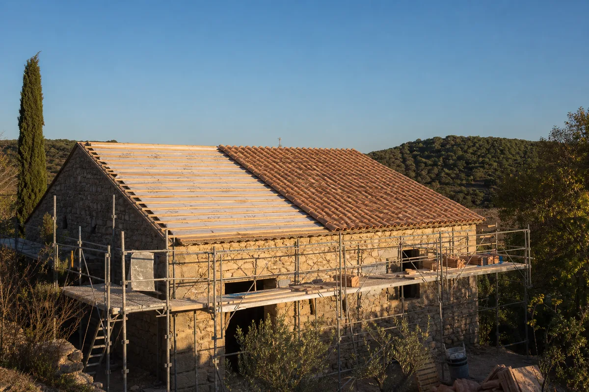 Rénovation de toiture en Occitanie : réfection complète